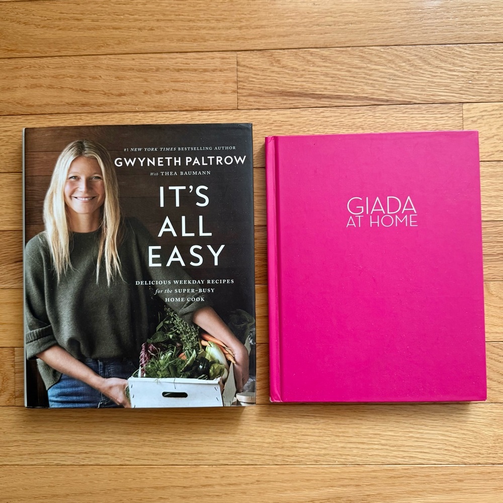 Cookbook Set: It's All Easy & Giada at Home